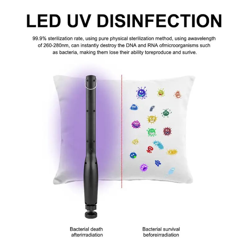 Hordozható UV sterilizáló lámpa