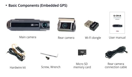 g-on 4 gnet kamera csomag tartalma