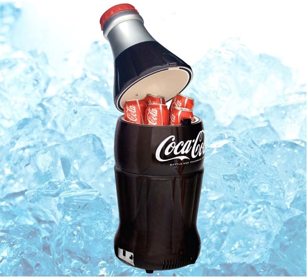 mini fridget coca cola palack