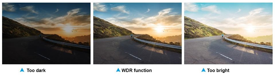 WDR - széles dinamikus tartományú autókamera