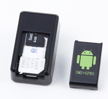 Lokalizator GSM SIM-kártyát a kamera