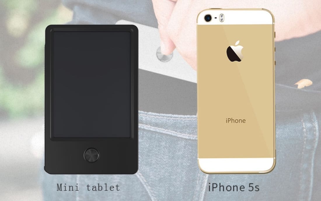 Mini méretek, mint a mobiltelefonja - Zseb LCD asztal
