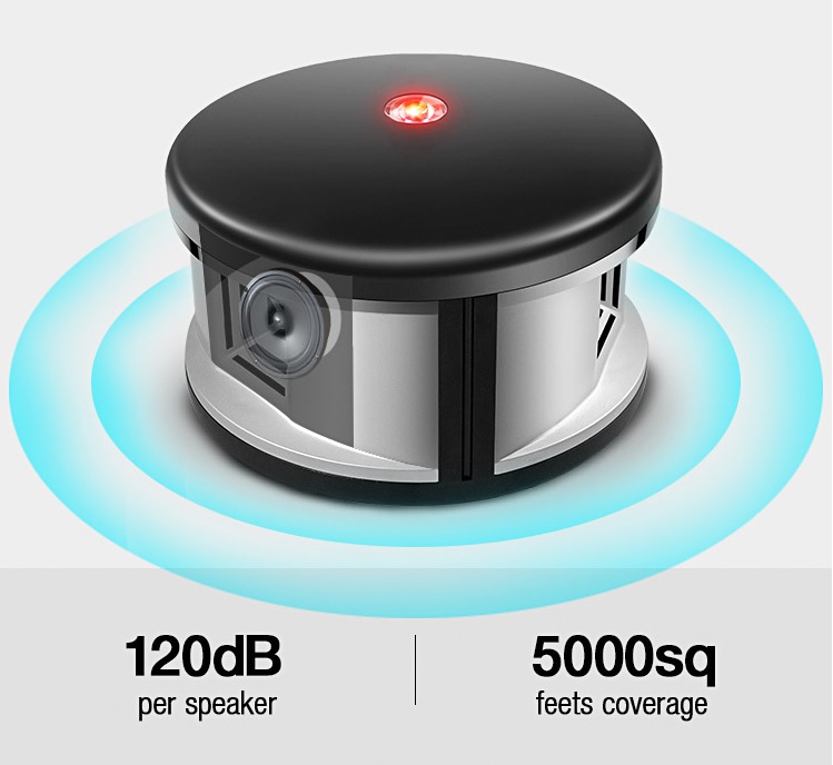taszító ultrahangos elektromos 360 fok