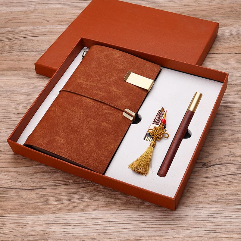 ajándék készlet toll rekord luxus stílusos ajándék férfiaknak női fa