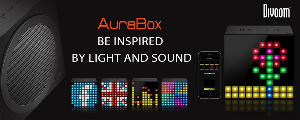 aurabox hordozható hangszóró