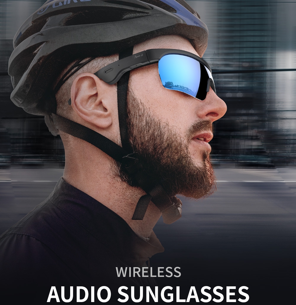 Intelligens audio napszemüveg sport bluetooth szemüveg zenehallgatáshoz
