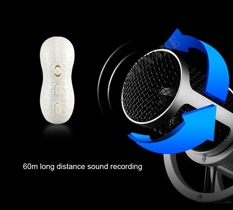 HD hangrögzítő audio - kémrögzítő mini