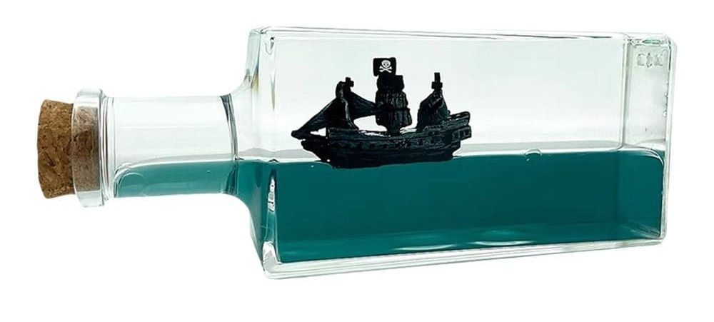 fekete gyöngy egy üvegben - kalózhajó