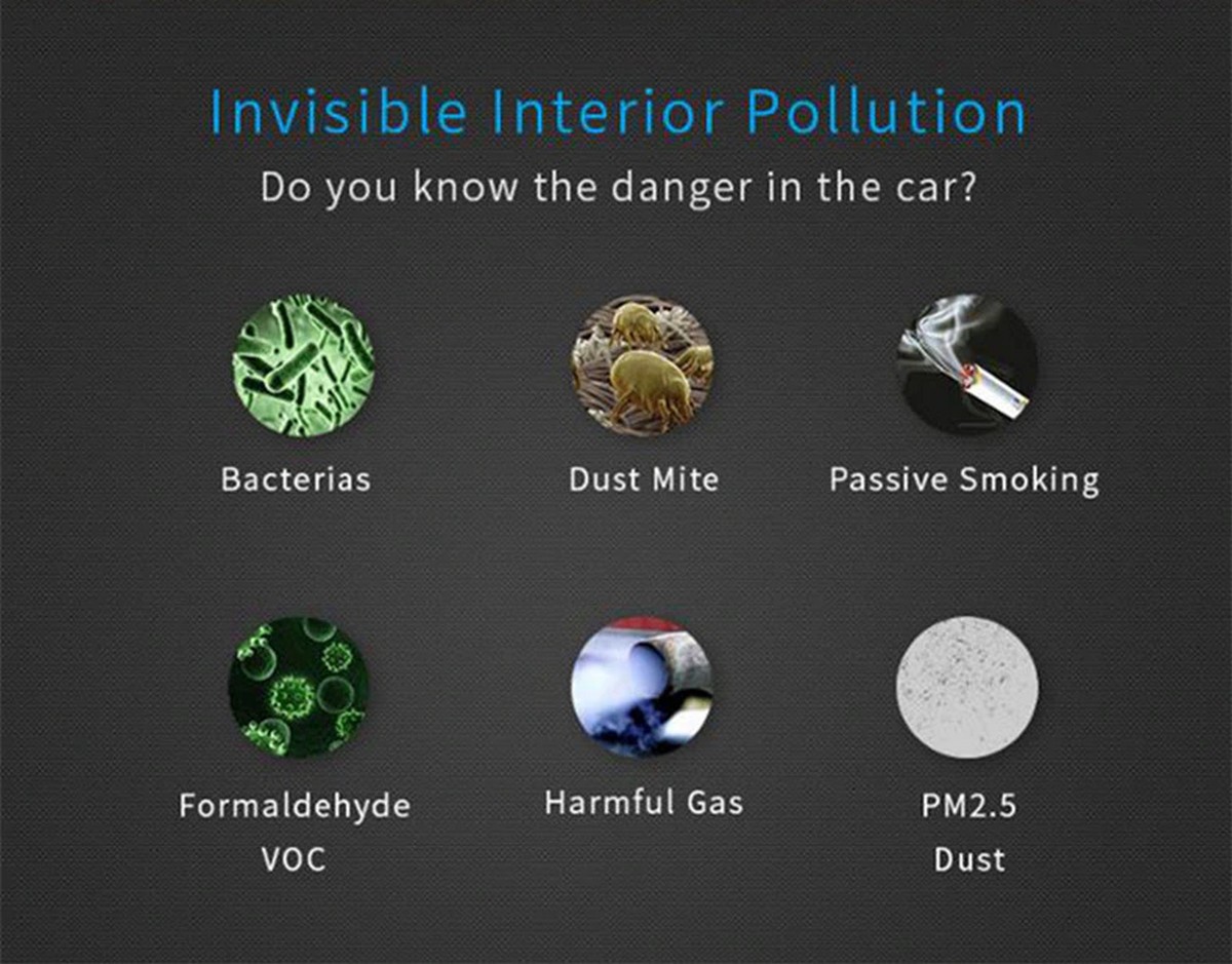 láthatatlan káros részecskék a levegőben