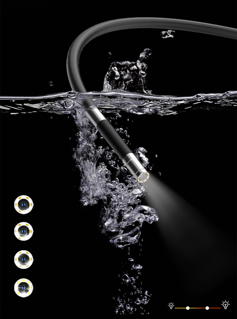 vízálló borescope lencse - endoszkóp vizsgáló kamera