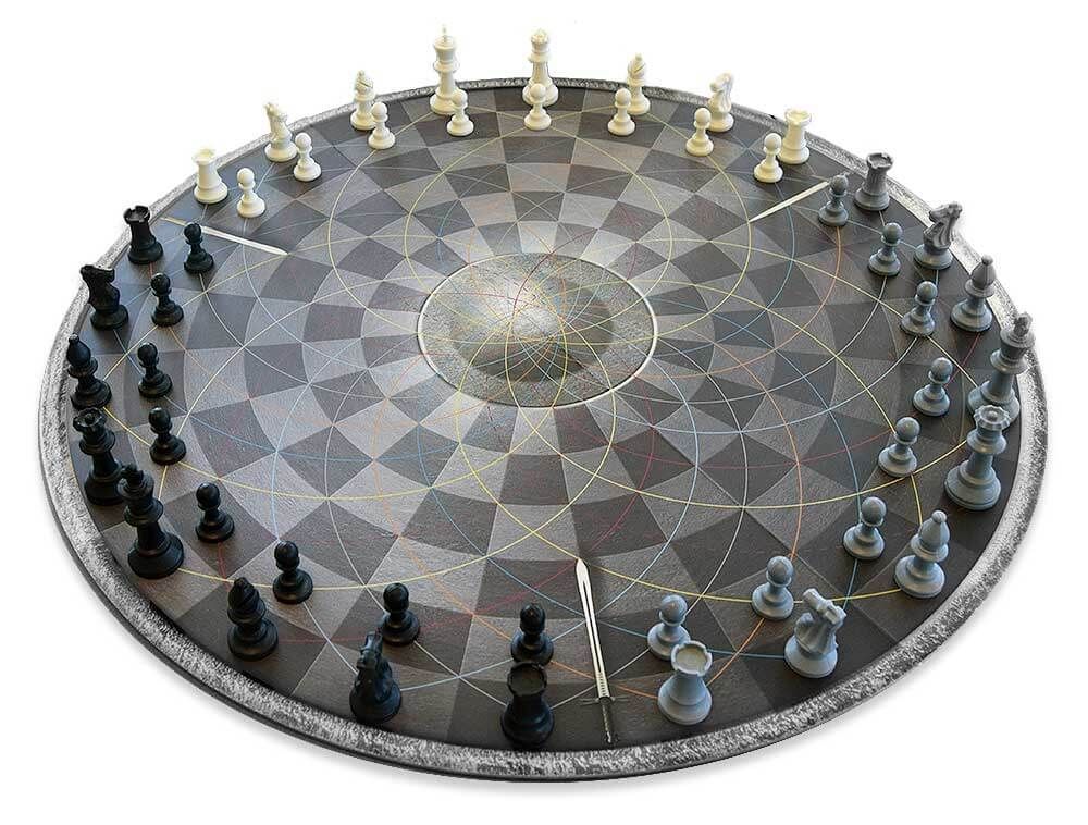 Kerek sakk 3 játékos részére (fő)