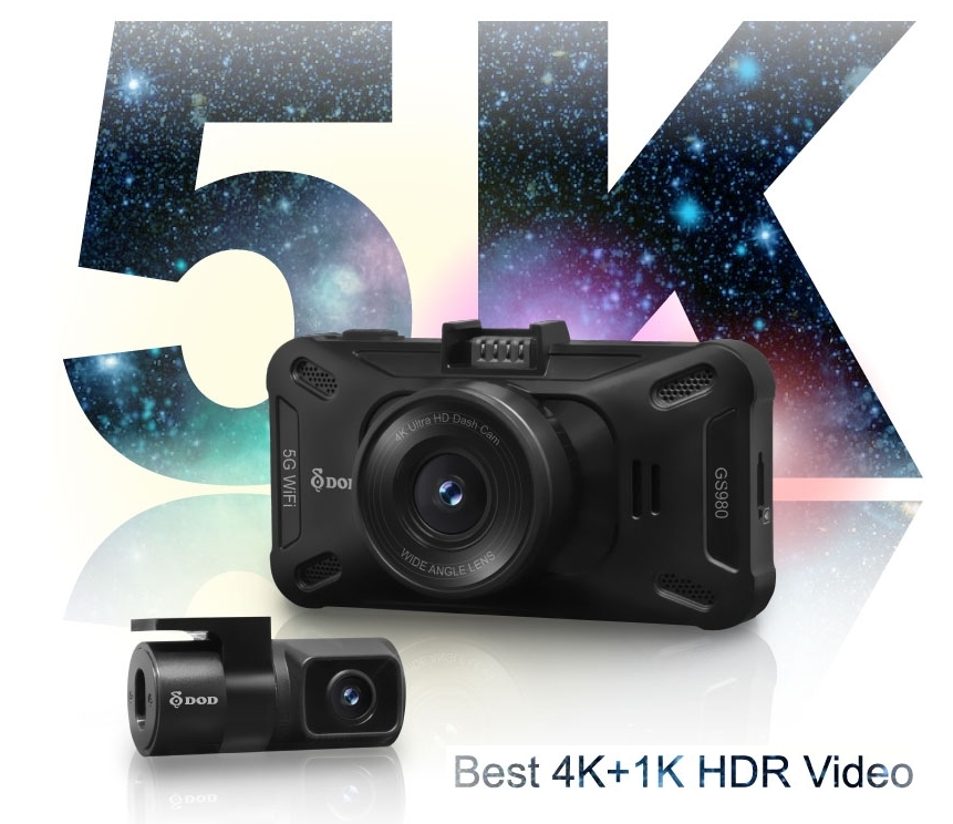 legjobb dash cam 4k 5k autós kamera kettős DOD GS980D