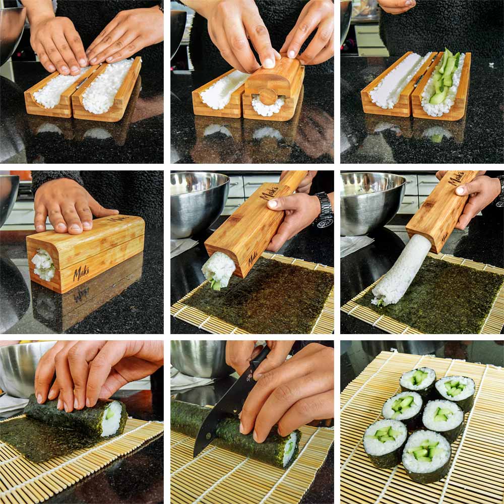 sushi készítő készlet - ajándék készítő készlet