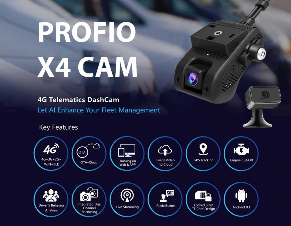Felhő autó kamerák Profio X4