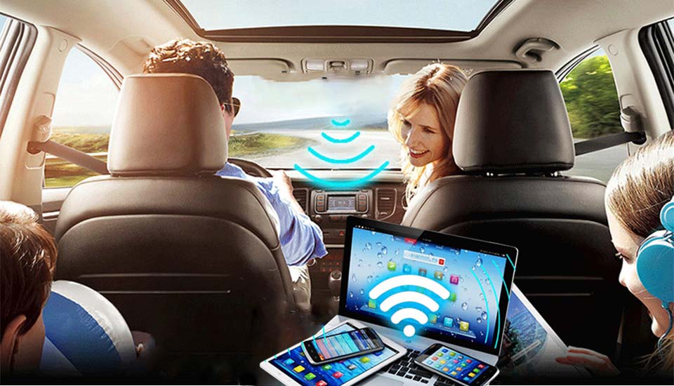 Wifi hotspot autó kamera a járműben profio x7