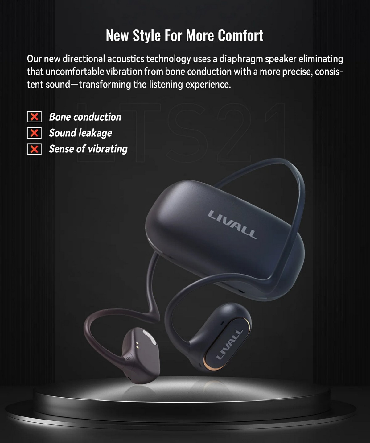 livall lts21 vezeték nélküli bluetooth hallókészülékekhez