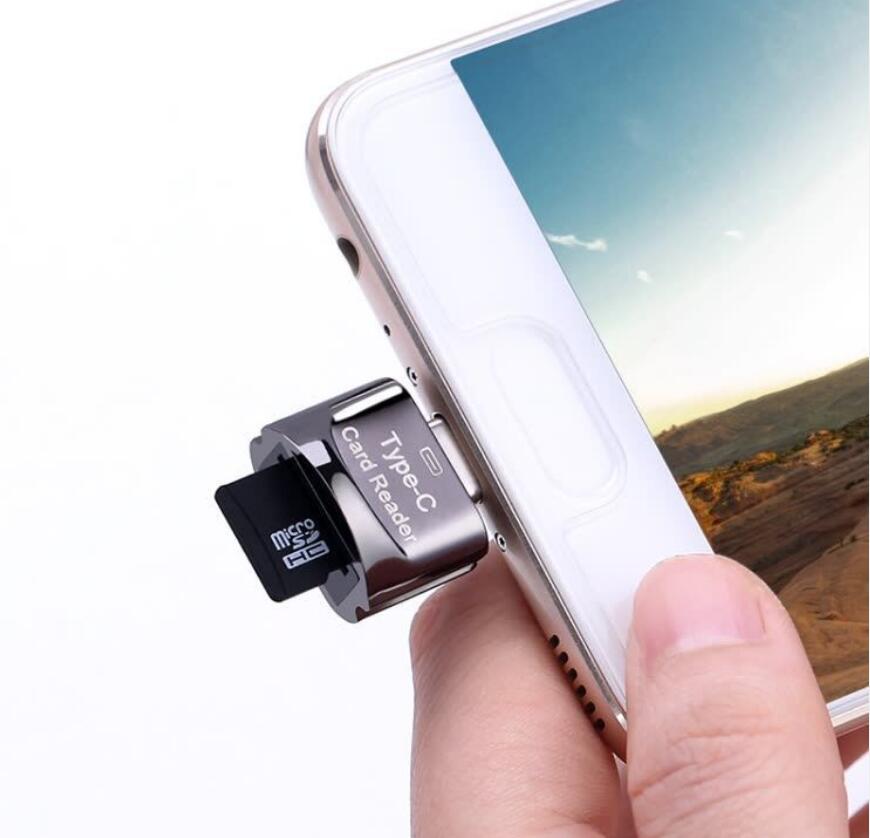 usb-c micro SD kártyaolvasó mobiltelefonhoz