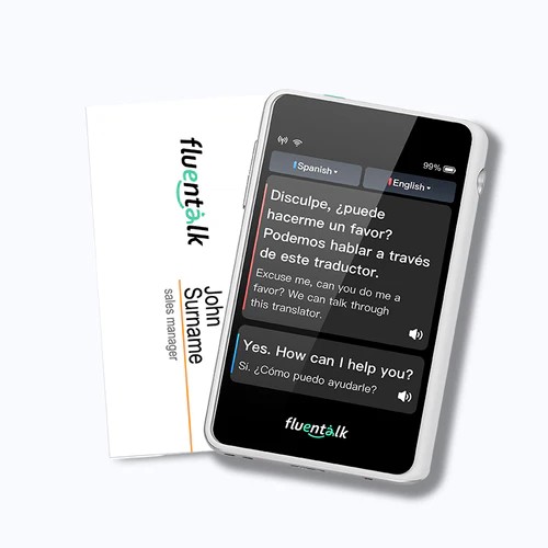 Fluentalk T1 mini - Visa kártyaméret 2,8" HD képernyővel