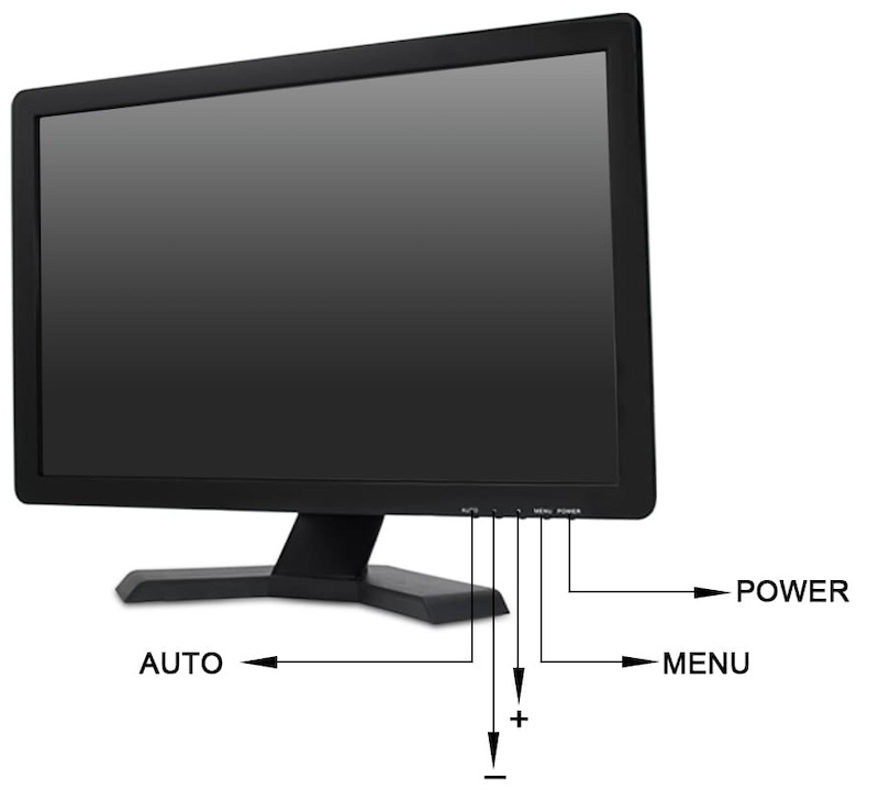 bnc monitor 19 hüvelykes Active Matrix TFT LCD monitor
