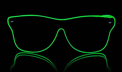 zöld napszemüveg