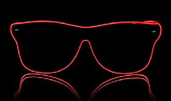 piros napszemüveg