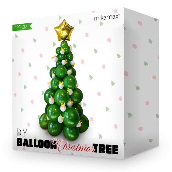 felfújható karácsonyfa léggömb