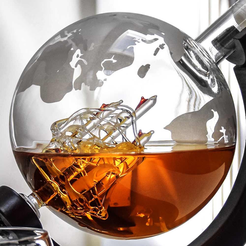 whisky globe whiskys pohár készlet