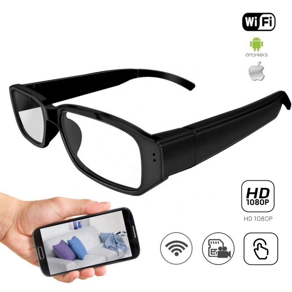 szemüveg kamerával - kémkamera szemüvegben wifivel