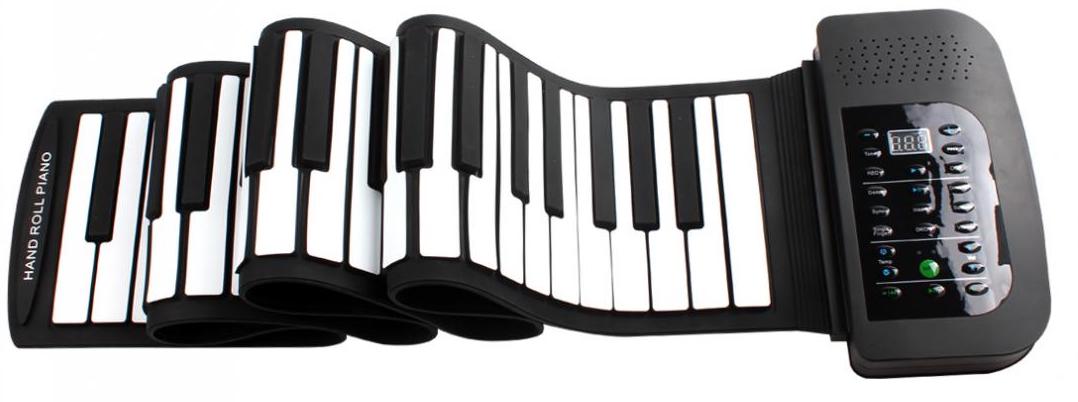 hordozható zongora billentyűzet roll up zongora
