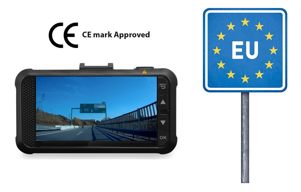 hitelesített autós kamerás műszerkamera dod gs980d eu-ban