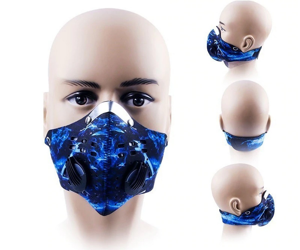 3D arcmaszk légzőkészülék
