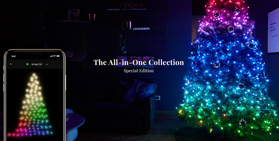 Karácsonyfa-lámpák – villogó füzér