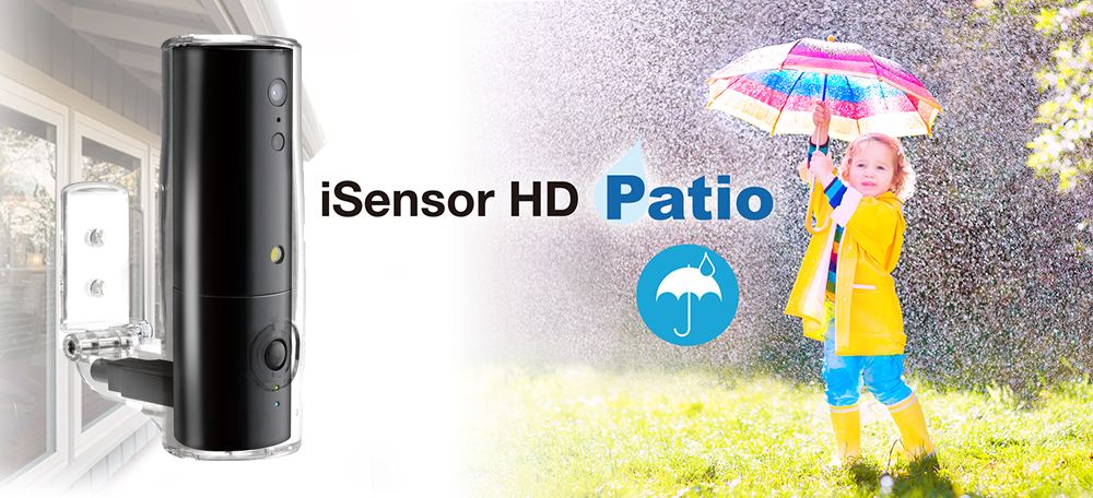Otthoni IP kamera iSensor terasz vízálló és UV