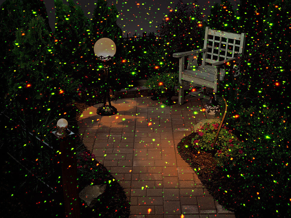 Karácsonyi projektor színes lézer otthoni vetítéshez